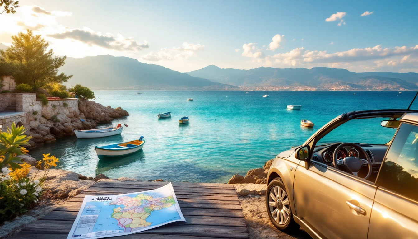 Küstenstraße an der Albanischen Riviera – ist Albanien als Urlaubsland sicher